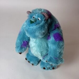 Monsters Inc. Pixar Sulley Sully Sullivan‎ 14" Disney Parks Plush Standing Toy